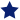 Blue star icon