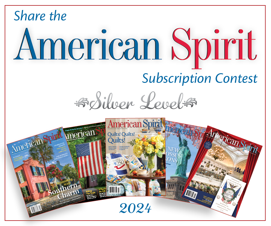American Spirit Subscription Contest Badge Silver Level 2024